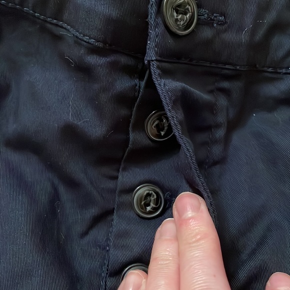 Men’s Pants Khakis Navy Blue ASOS 31x30 - Picture 5 of 6